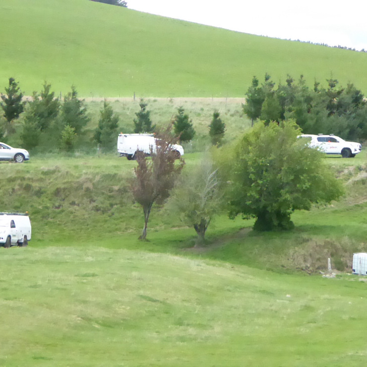 Blind slope driving needs care